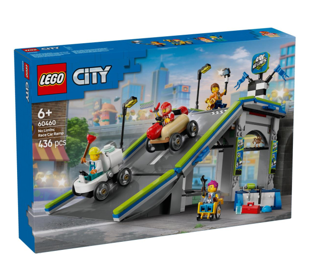 LEGO City 60460 Tor wyścigowy z rampą - 1298089 - zdjęcie 7